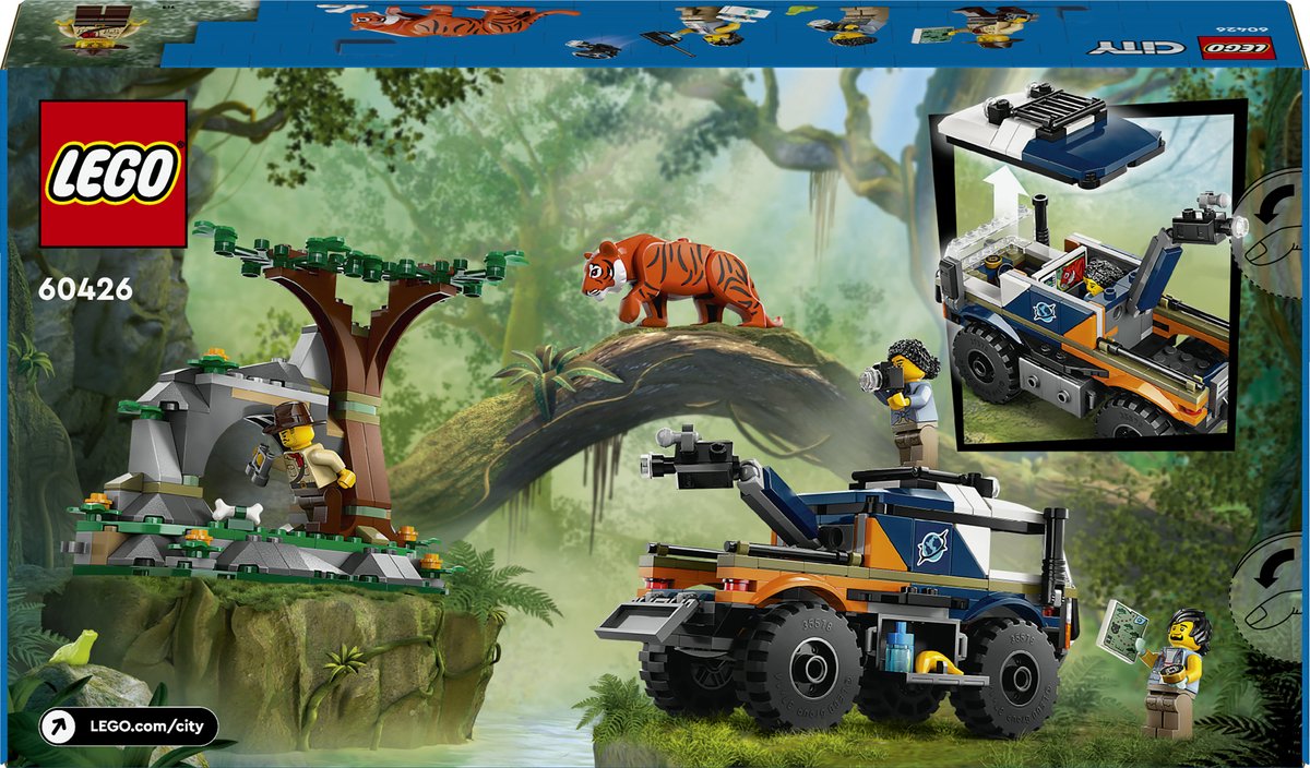 LEGO City Jungleonderzoekers: offroad truck 60426 — afbeelding 25