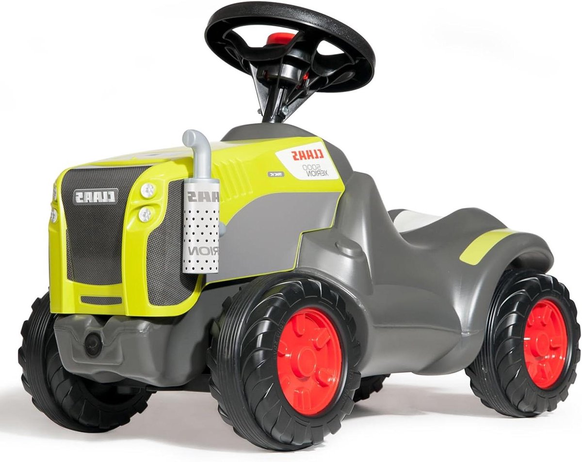 Kindertrekker - Loopvoertuig - Buiten spelen - Opbergvak onder motorkap - 61 cm - Groen