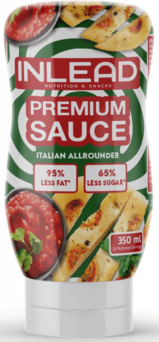 Inlead Premium Sauce (350ml) Italian Allrounder Style - Functionele voeding - Sauzen/Siropen