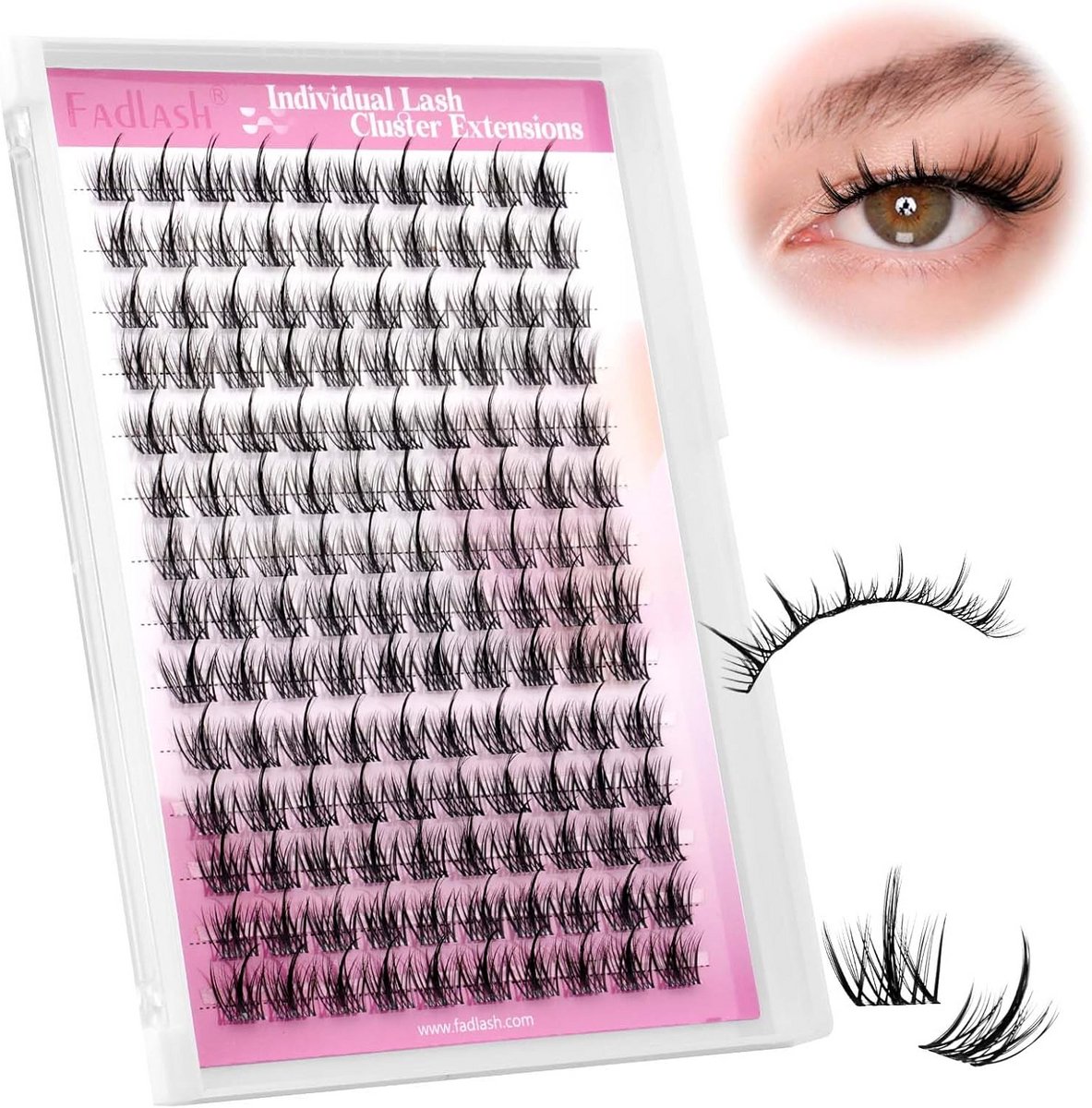 Individuele Wimpertrossen voor Een Volle, Natuurlijke Look - DIY Wimperextensions