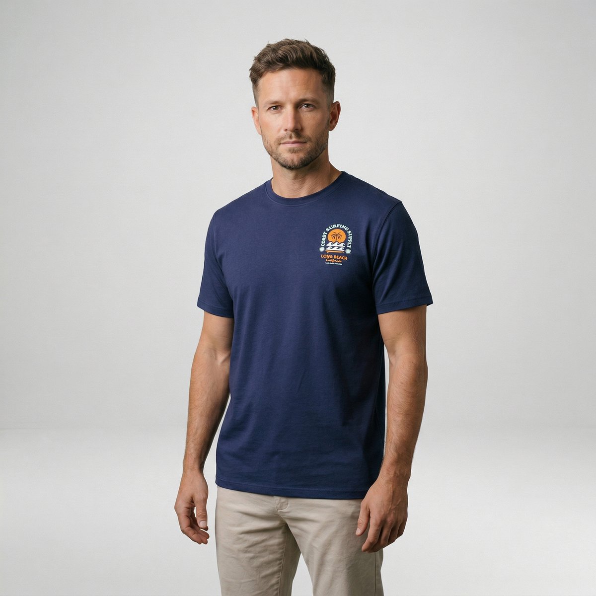 Cars Jeans T-shirt Froso Heren Blauw