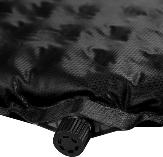 Spokey RAMBLER Slaapmat - Zwart - 180 x 50 cm x 3 cm - Zelf-opblazend - R-Value 3.6 van Spokey — afbeelding 4