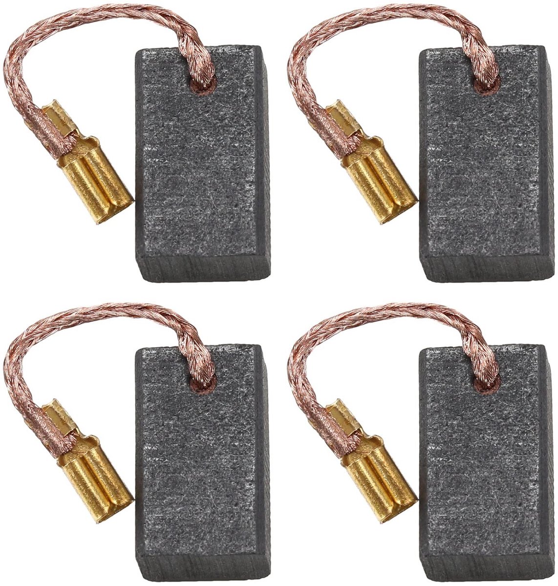 aladdien - Koolborstels - 2 paar - 6x10x17mm - Kwalitatieve accessoires - Geschikt voor elektrisch gereedschap - Voor optimal...