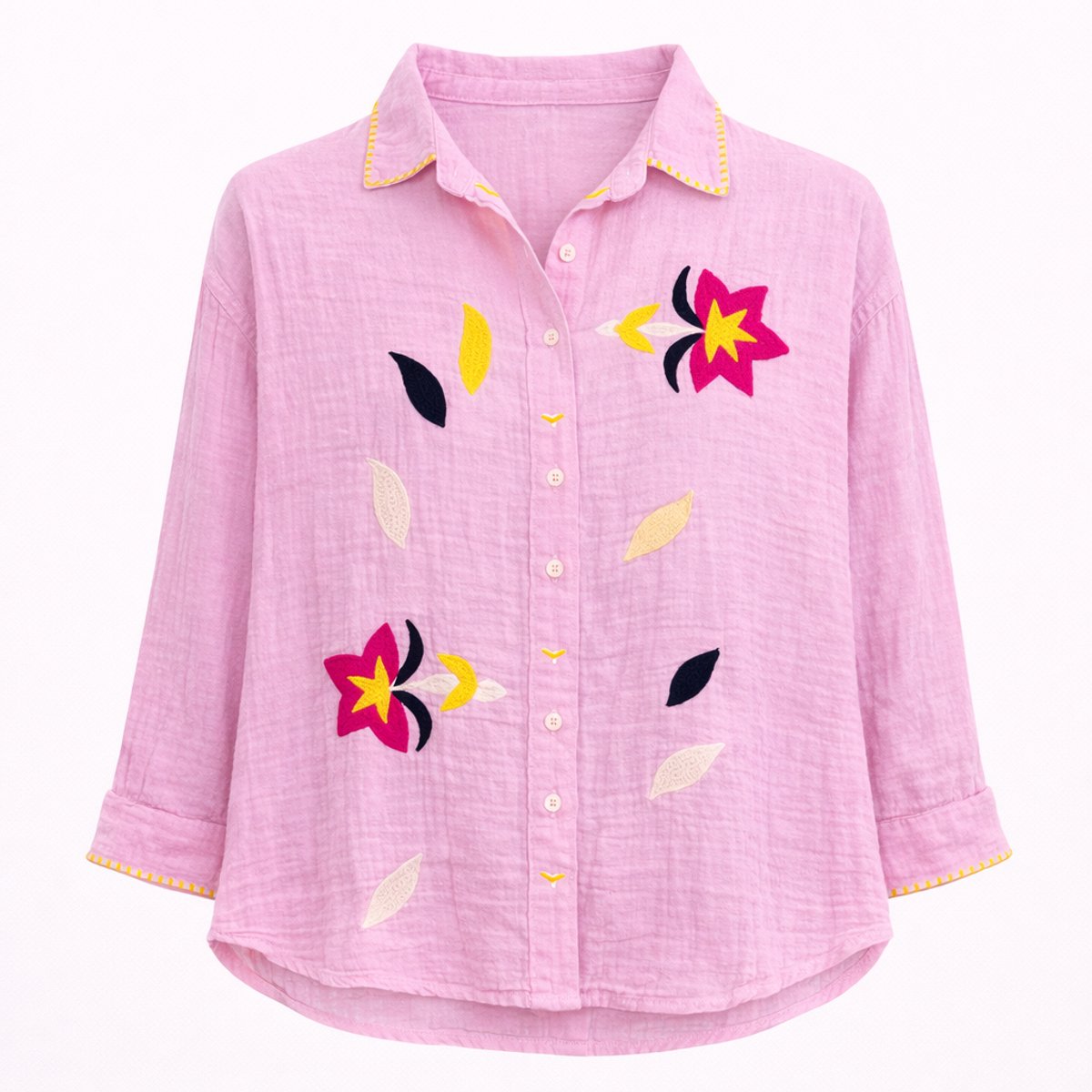 HS Blouse - In 3 Kleuren - Handmade Star