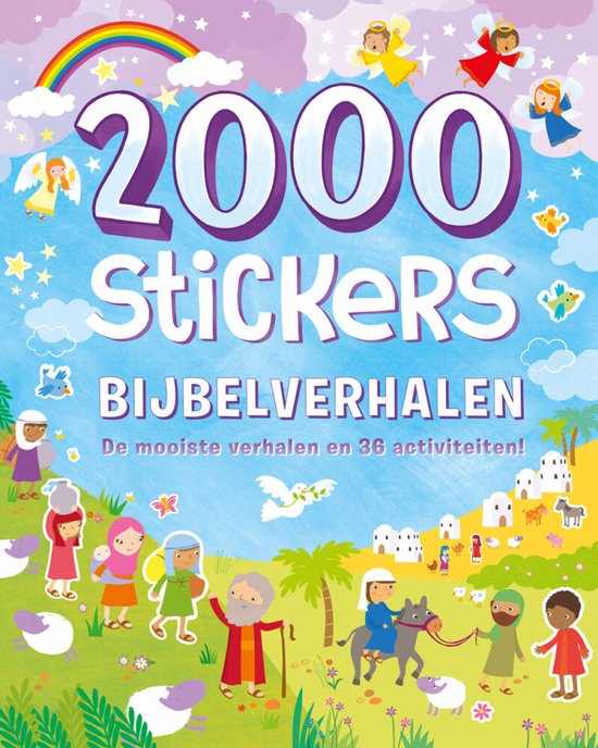 2000 Stickers Bijbelverhalen Stickerboek