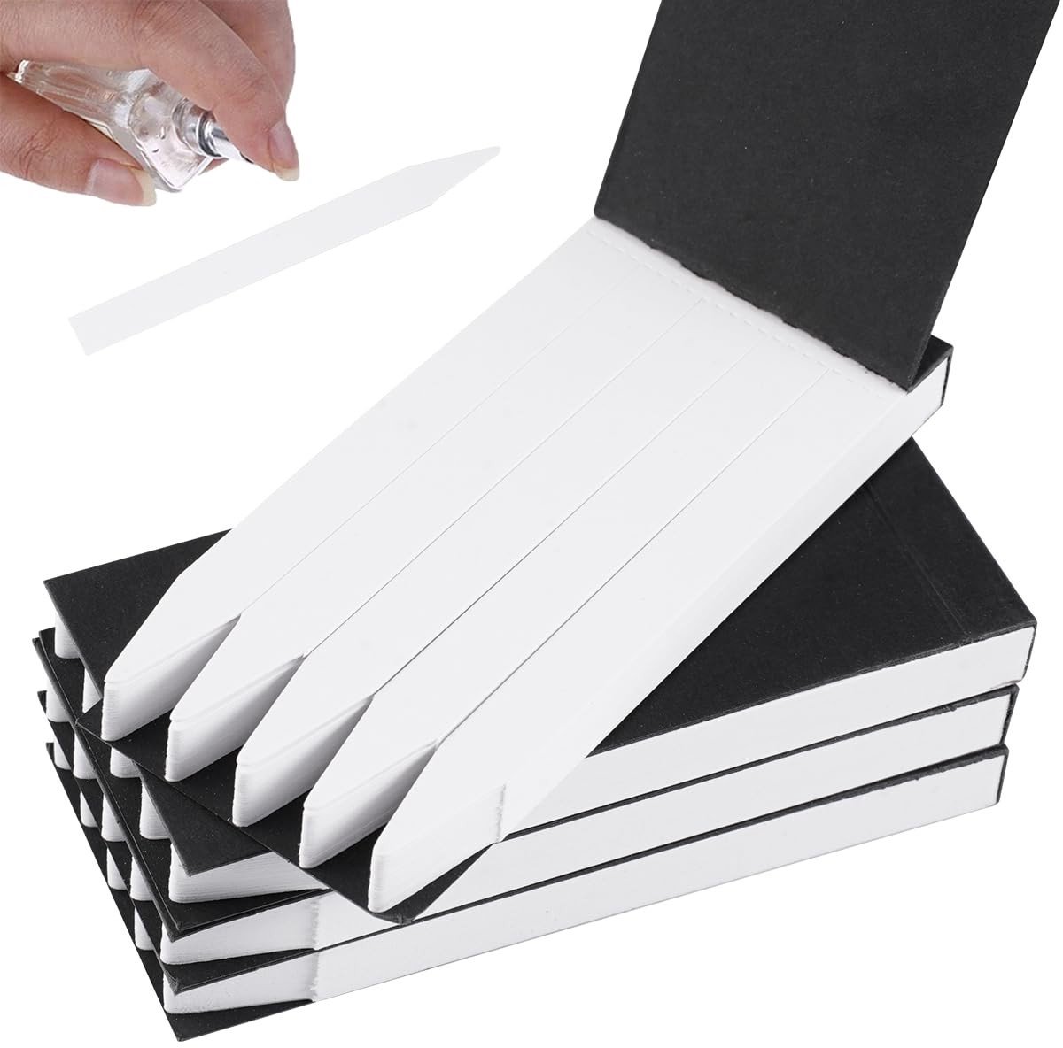 400 Stuks Wegwerp Geur Teststrips voor Parfum, Aromatherapie en Essentiële Olie Testen, Wit Papier voor Geurproeven