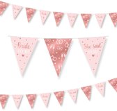 BTH - Bride to Be - Vlaggenlijn - Slingers - Vrijgezellenfeest - Vrouw - Versiering - Decoratie - Vlaggetjes