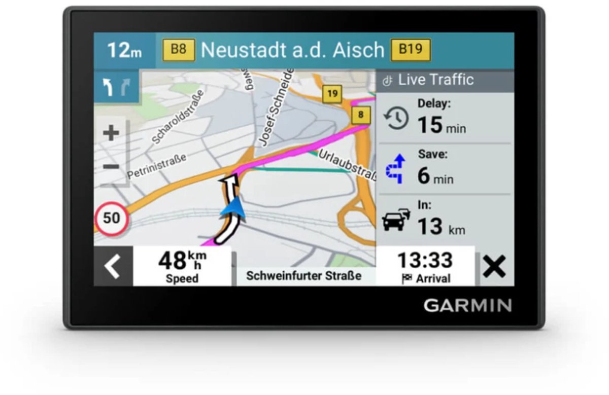 Garmin Drive 53 (USB-C) - Navigatiesysteem auto - Realtime maps en verkeersinformatie - 5 inch scherm - Europa - USB-C aansluiting – foto 7