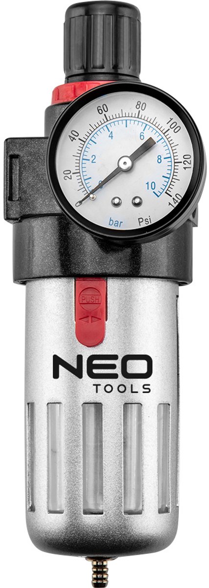 NEO Series - Pneumatische Filter - 1/2" - Metaal - Met Drukregelaar