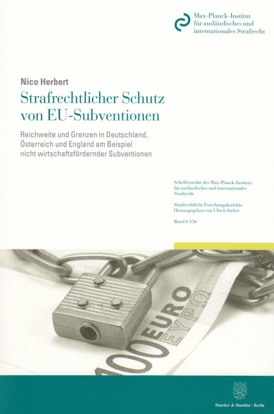 Strafrechtlicher Schutz von EU-Subventionen - cover