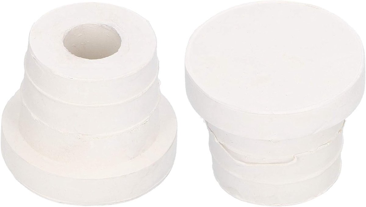 Veilige Ladder Stoppers - 2 Stuks Rubberen Bumpers voor Laddervervanging en Deurschade Bescherming