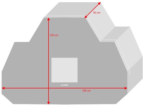 EAGLE II fietsdragerhoes van DS COVERS - Outdoor - Waterdicht - UV bescherming - 420D Oxford - Incl. Opbergzak - geschikt voor 2 fietsen - beschermt de fiets(en) achterop de caravan en camper van Eagle — afbeelding 4