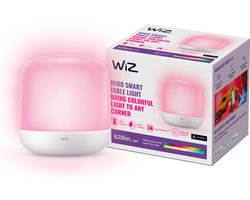 WiZ Tafellamp Hero - Gekleurd en Wit Licht - Slimme LED Verlichting - Modern Design - Wi-Fi
