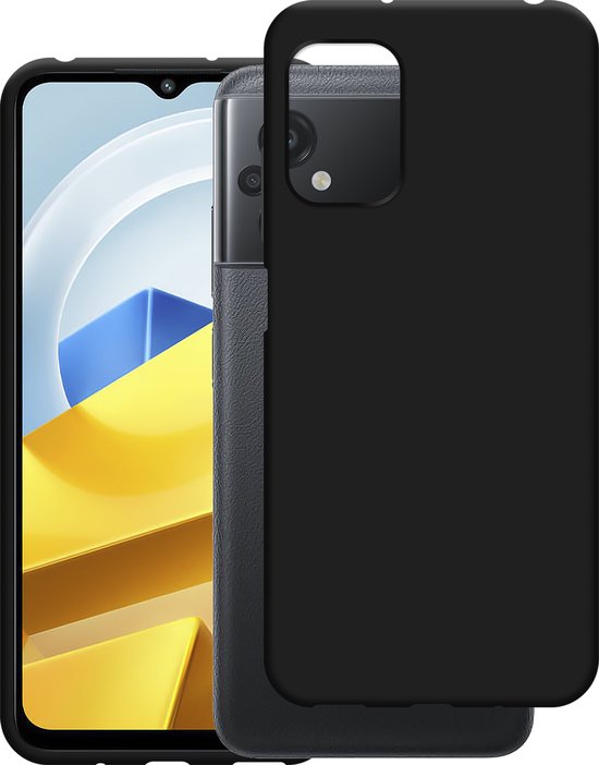Coque Cazy Poco M5 - Coque souple en TPU - Zwart