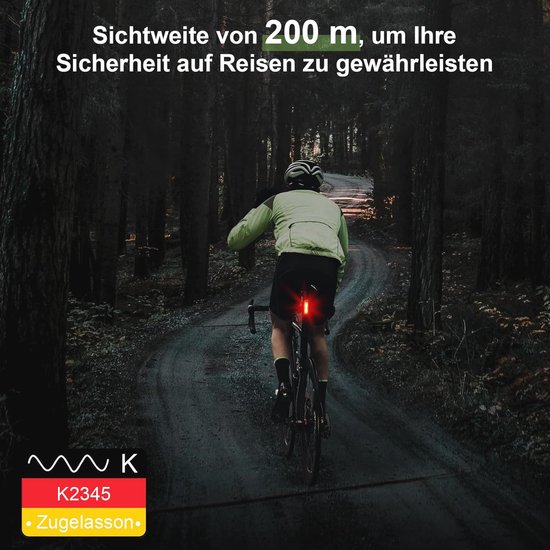 toptrek Vouwslot voor fiets met houder, fietsachterlicht StVZO-goedgekeurd, USB-oplaadbaar, 100 cm opvouwbaar fietsslot Hoge veiligheid met sleutel, fietsslot voor motor/e-bike/scooter