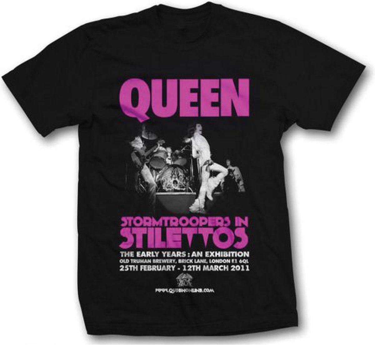 Queen - Stormtrooper In Stilettos Heren T-shirt - XXL - Zwart