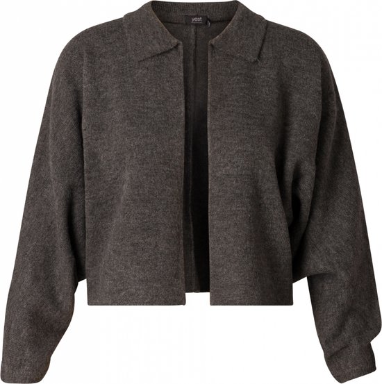 Cardigan Vert Foncé En Laine Cachemire - Marque 123 Taille 40 - Occasion Très Bon état