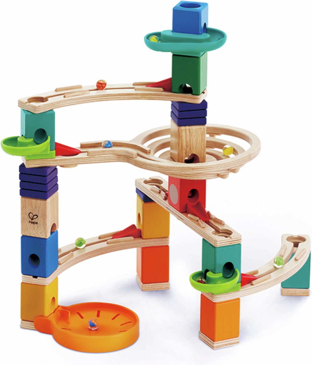 Hape Quadrilla knikkerbaan - Welke knikkerbaan kopen?