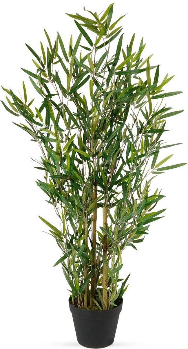 vilde Kunstplant in Pot Bamboe 97 cm - Nepplant - Decoration groen