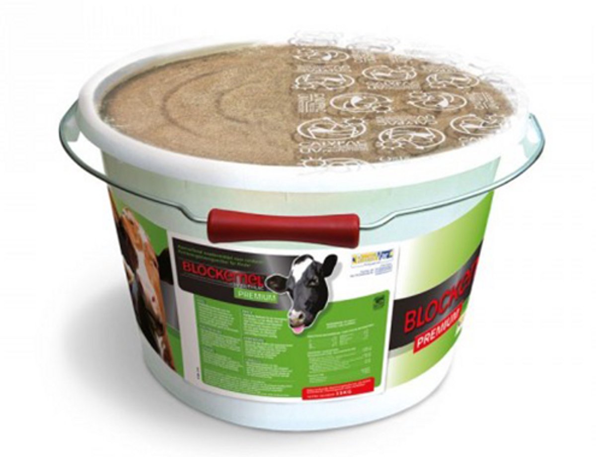 Blockemel Rundvee mineralen emmer 25 KG