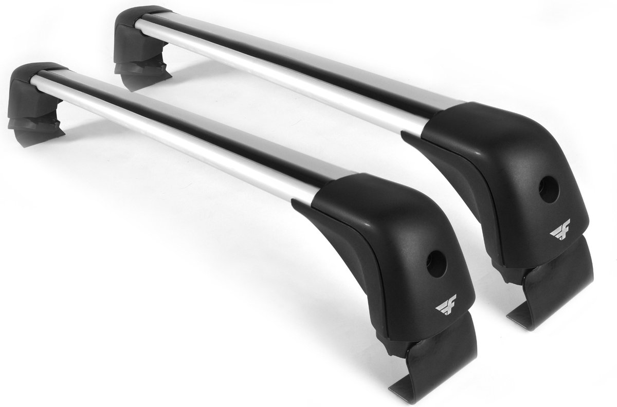 Dakdragers geschikt voor de Cupra Born vanaf 2021 met glad dak - Aluminium - Hoog laadvermogen 100kg - Wingbar - Zilver - Merk Farad