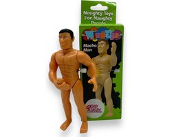 Wind-Up Macho Man – Het Ultieme Cadeau voor een Lachbui
