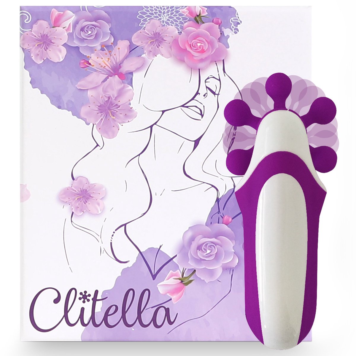 Goedkoopste FeelzToys - Clitella Oral Clitorale Stimulator - Paars