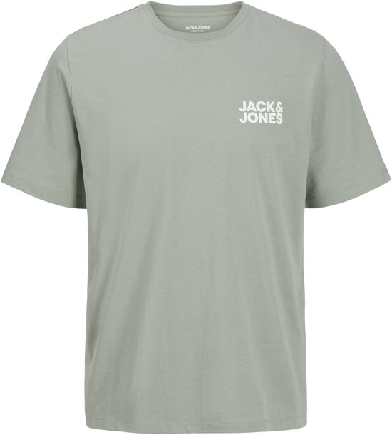 JACK&JONES PLUS JJECORP LOGO TEE SS O-NECK NOOS PLS Heren T-shirt - Iceberg Green Small Print