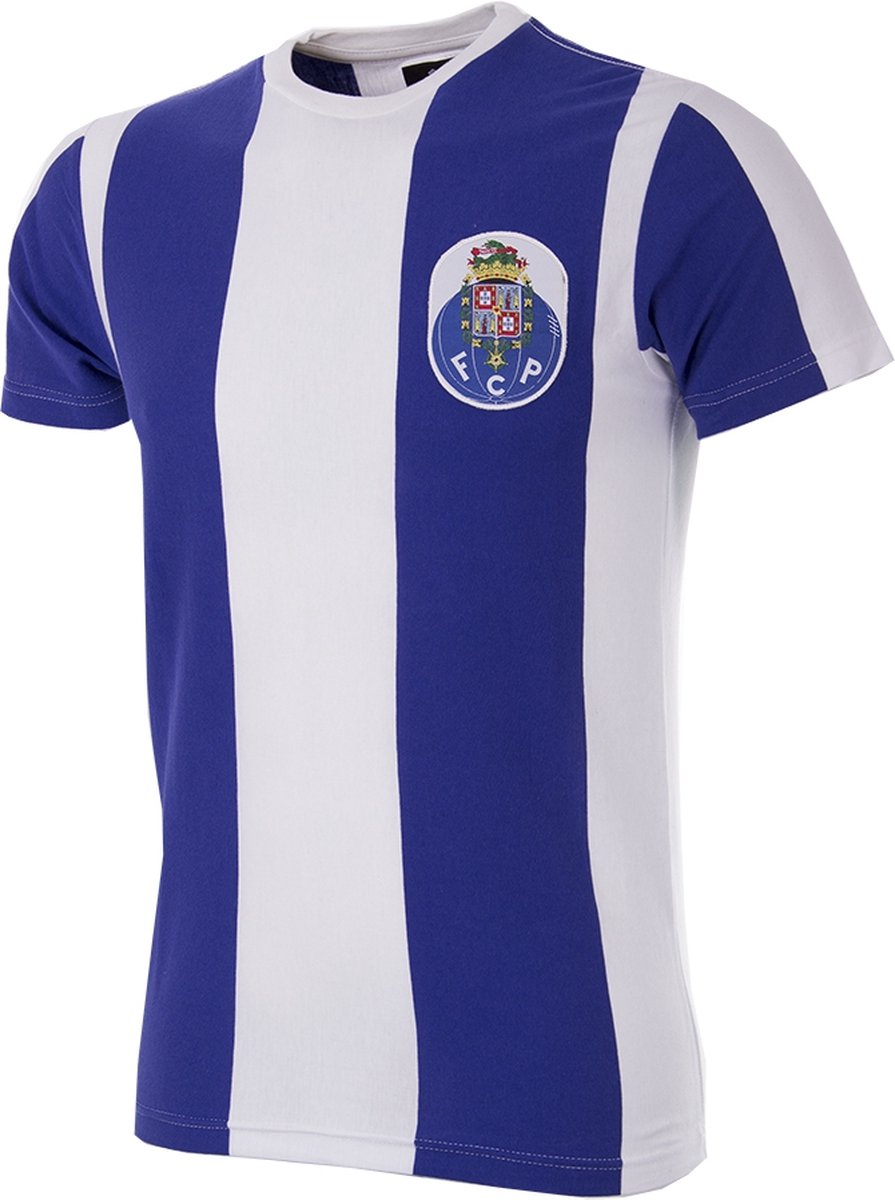 COPA - FC Porto Retro T-Shirt - Heren - Wit - Blauw - L