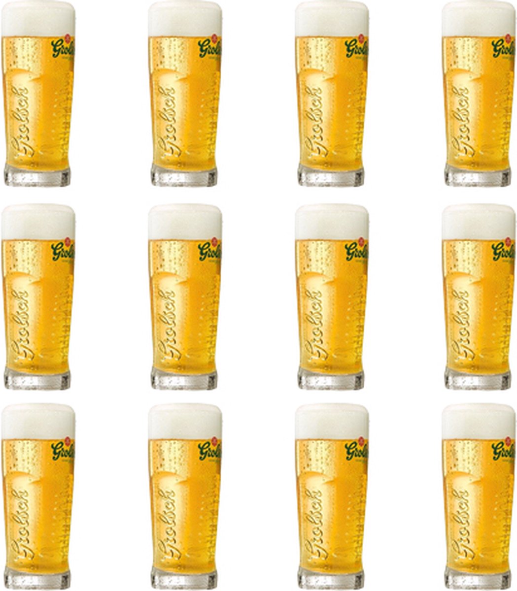 Grolsch - Bierglas Master 300ml - 12 stuks