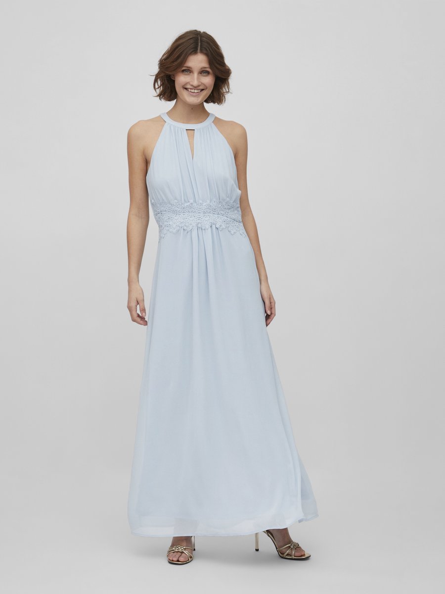 VILA - VIMILINA HALTERNECK MAXI DRESS - NOOS/DC - Dames - Maxi jurken