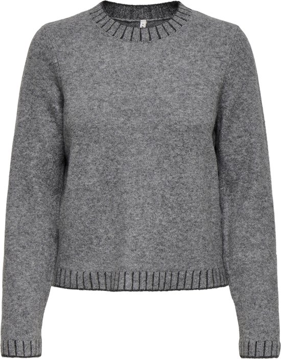 ONLY - ONLFINA LS STITCH O-NECK CC KNT - Pulls tricotés pour Filles