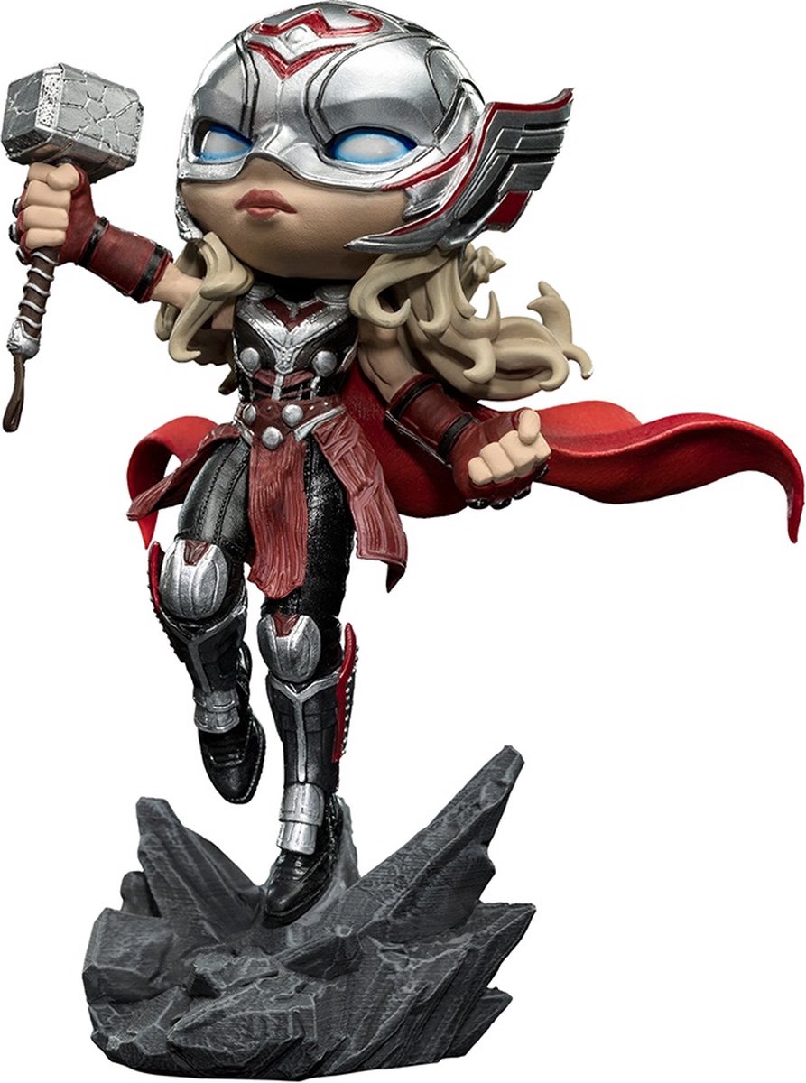 Iron Studios - MiniCo - Marvel - Thor: Love and Thunder - Mighty Thor Jane Foster Statue 15cm