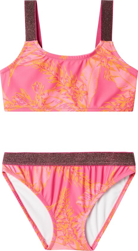 Foto: Name it nkfzeria bikini meisjes zwemkleding carmine rose