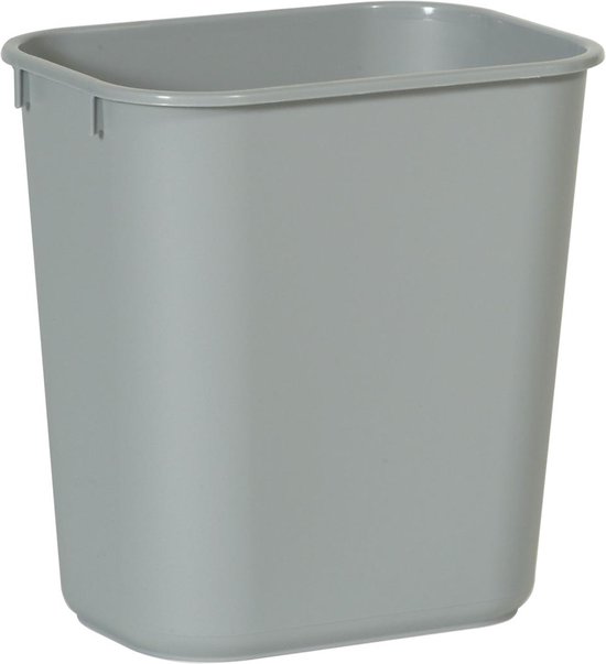 Rubbermaid Rechthoekige afvalbak 12,9 ltr, grijs (VB002955)