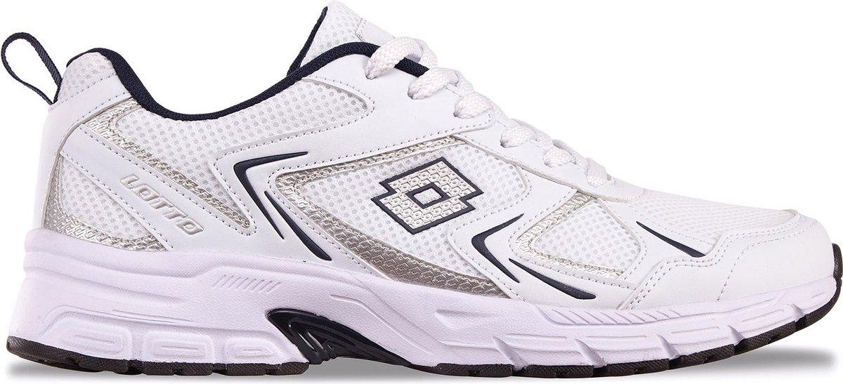 Lotto KITAURA Unisex sneaker lage schoenen 2400010U wit/marineblauw