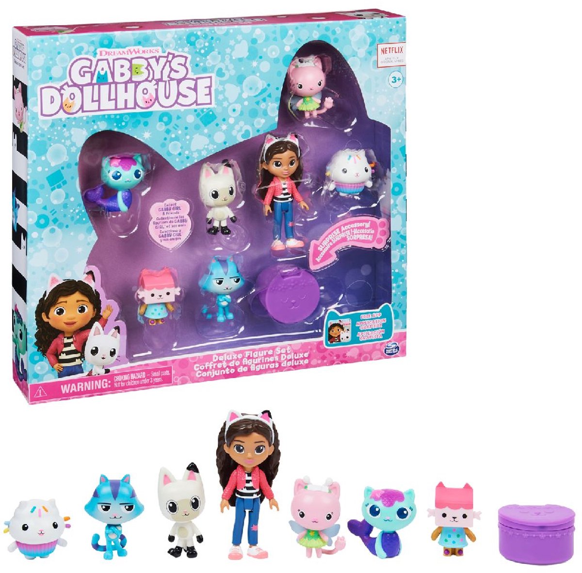 Gabby's Poppenhuis - Speelfigurenset - met Gabby, 6 katjes en 1 poppenhuispakketje — afbeelding 20