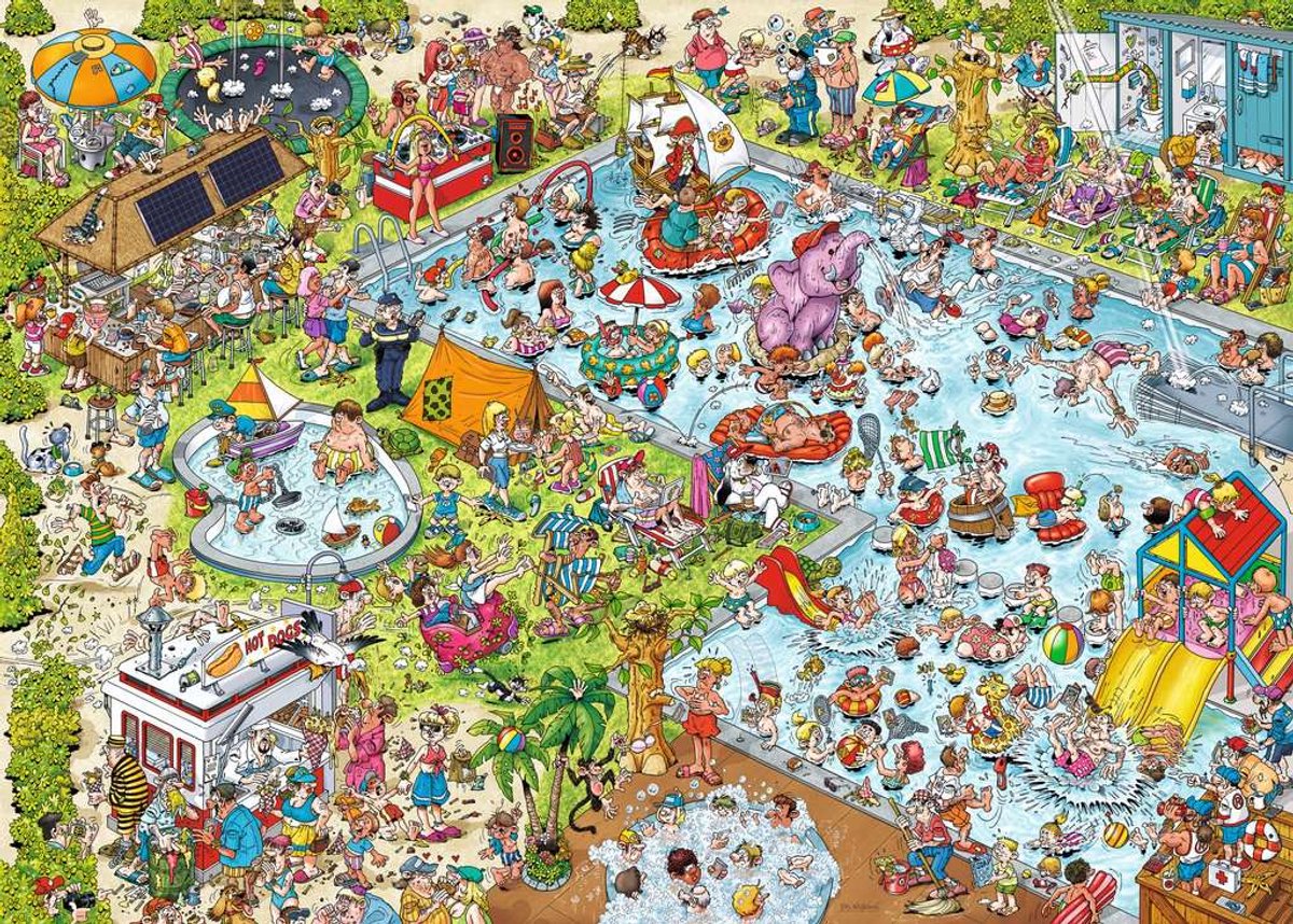 Holiday Resort 4 - The Amusement Park Puzzel (1000 stukjes) - kopen bij Holiday Resort 4 - The Amusement Park Puzzel (1000 stukjes) - kopen bij