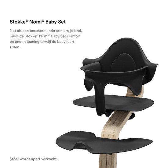 Stokke® Nomi® Babyset - Black van Stokke — afbeelding 2