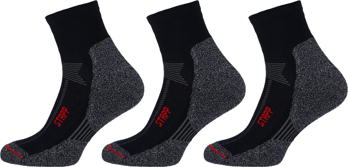 STAPP Wandelsokken Techno Boston All Season Quarter 3 paar Marine Blauw