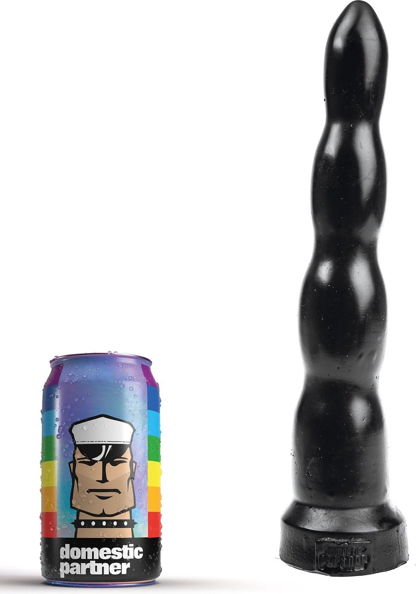 Goedkoopste Domestic Partner - Butt Navigator - Anaal Dildo - 30 x 3,5 cm - Zwart