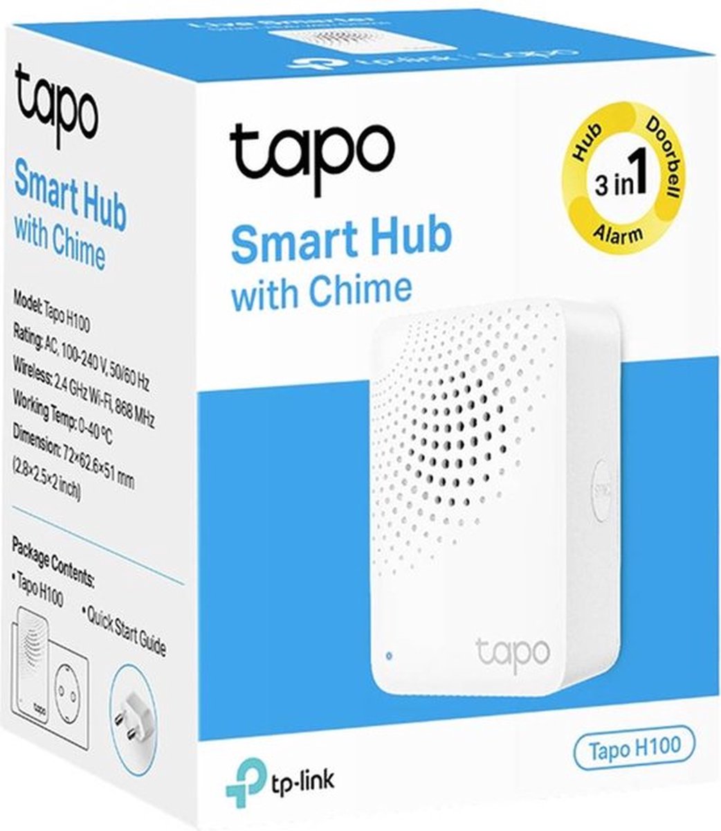 Afbeelding 3 van TP-Link Tapo H100- Smart Hub