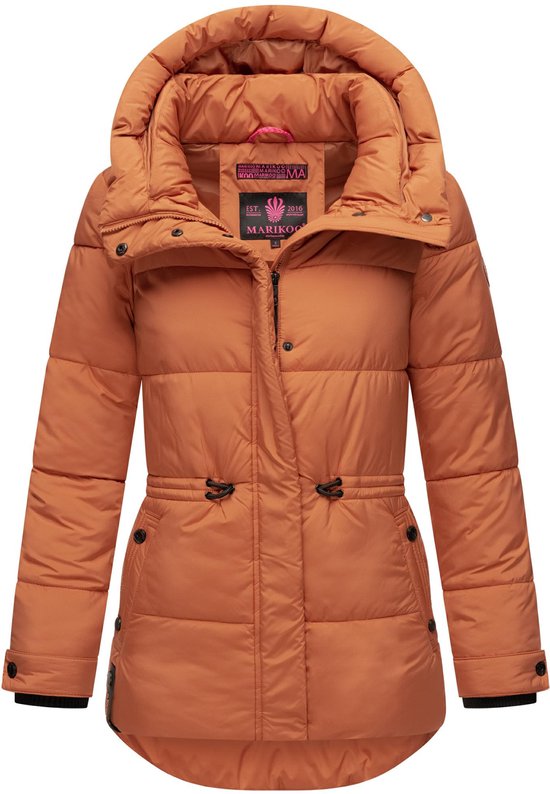 Confortable & Chaud : Navahoo AKUMAA - Veste Hiver Femme - Adulte - Capuche - Cimet - L