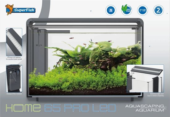 Superfish Home Proled 65 Aquarium - Aquarium - Wit