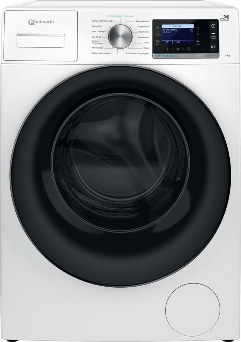 Bauknecht B6R 88E SILENCE DE | wasmachine | 8 kg | Duits Display | Steam