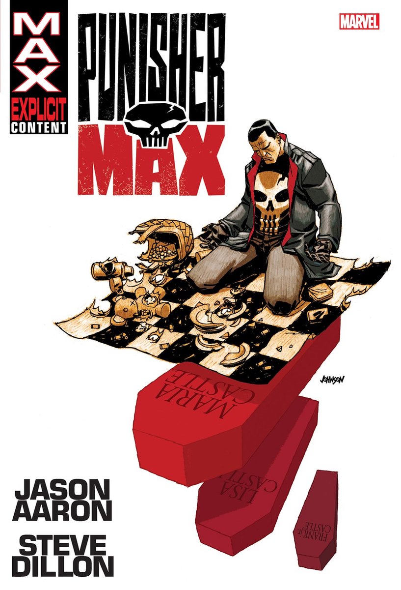 Omslag van Punisher Max by Aaron & Dillon Omnibus (New Printing)