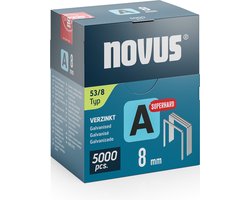 Novus Tools 042-0762 Nieten met fijn draad Type 53 5000 stuk(s) Afm. (l x b) 8 mm x 11.3 mm