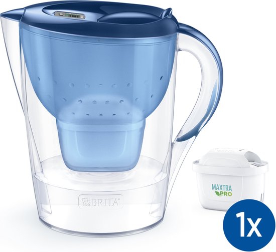 BRITA - Waterfilterkan - Marella XL - 3,5L - Blauw - incl. 1 MAXTRA PRO ALL-IN-1 filterpatroon