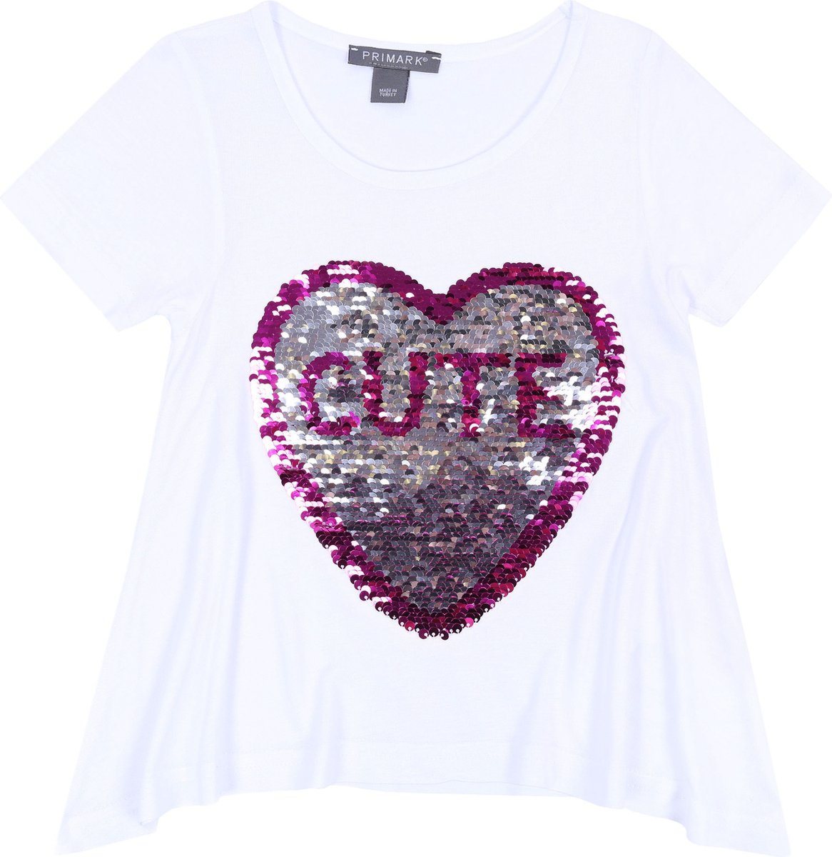 Witte blouse Liefde, Schattig