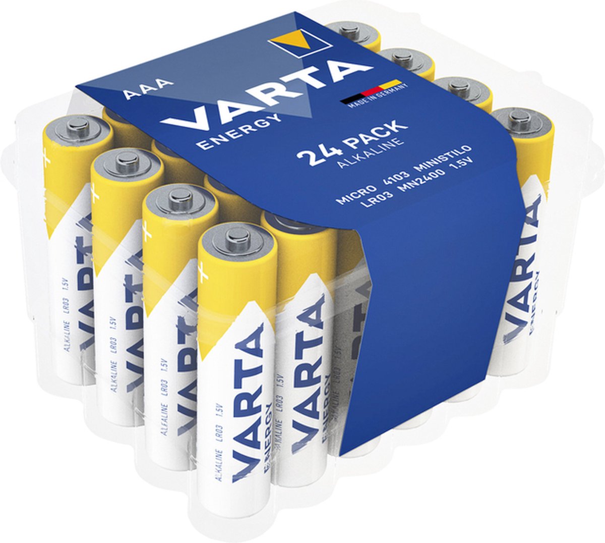 Batterij Varta Energy 24x AAA voordeelbox